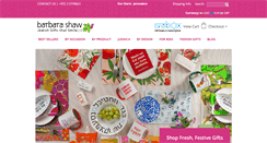 Desktop Screenshot of barbarashawgifts.com
